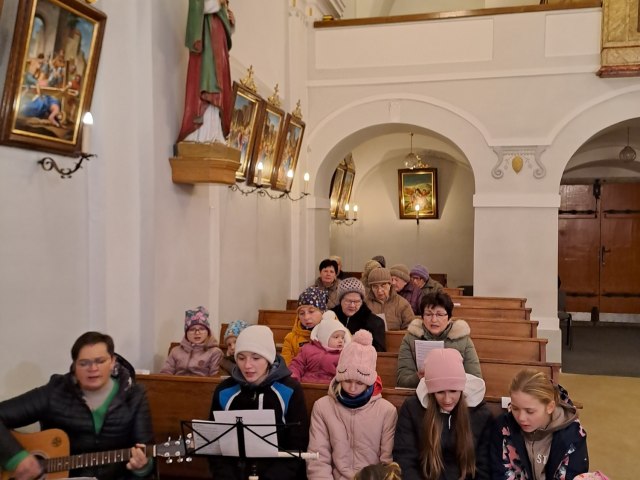 Dětská mše svatá - vlajky Francie 1
