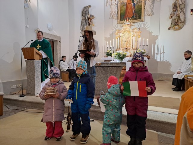 Dětská mše svatá Italie 1