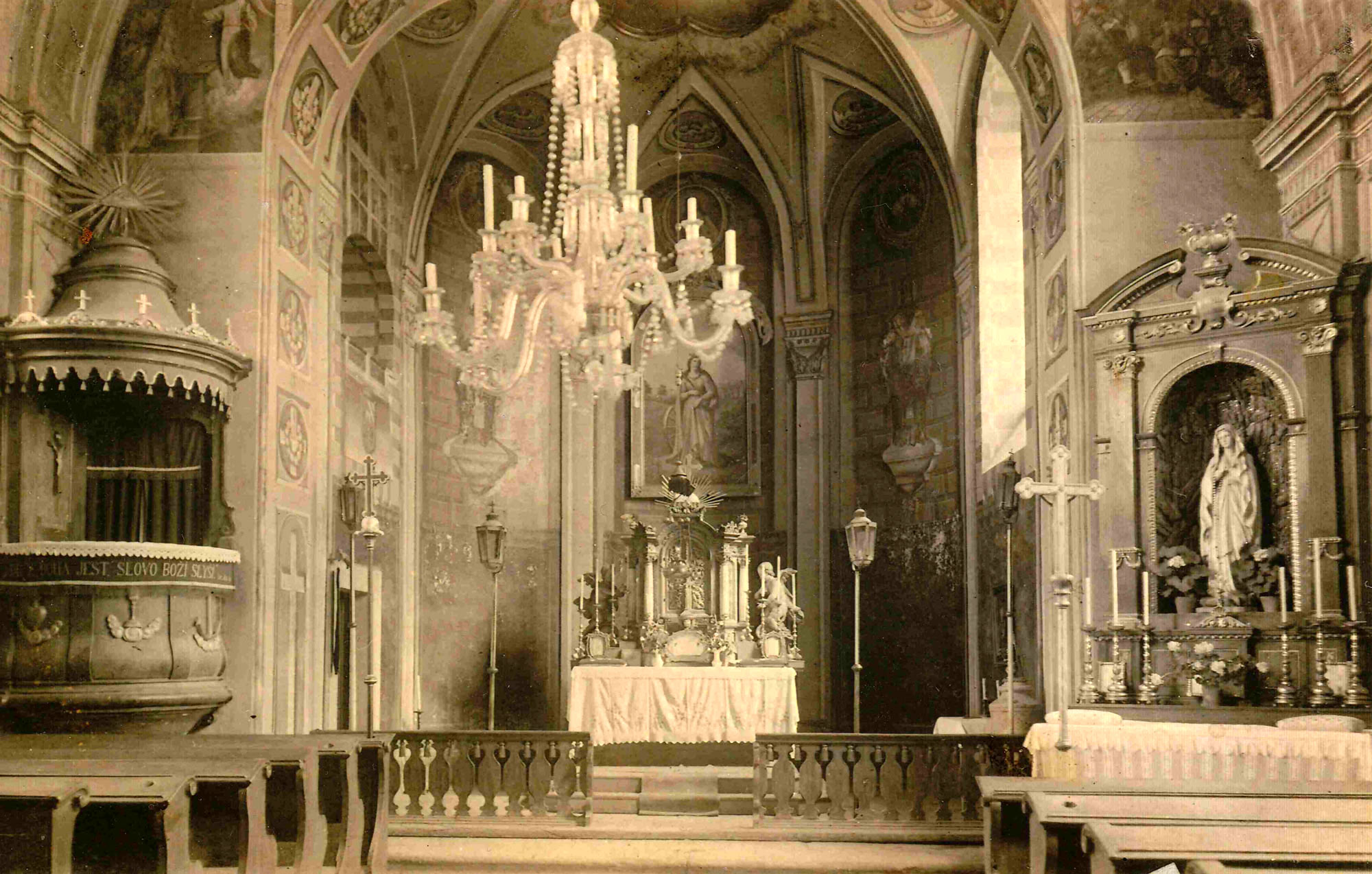 historicka fotka kostela sv kateriny1